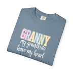 Granny Pastel Rainbow T‑Shirt — Retro Block Letter Grandma Tee