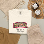 Nana Leopard Print T-Shirt — "Nana (who loves her little troops)" Grandma Gift
