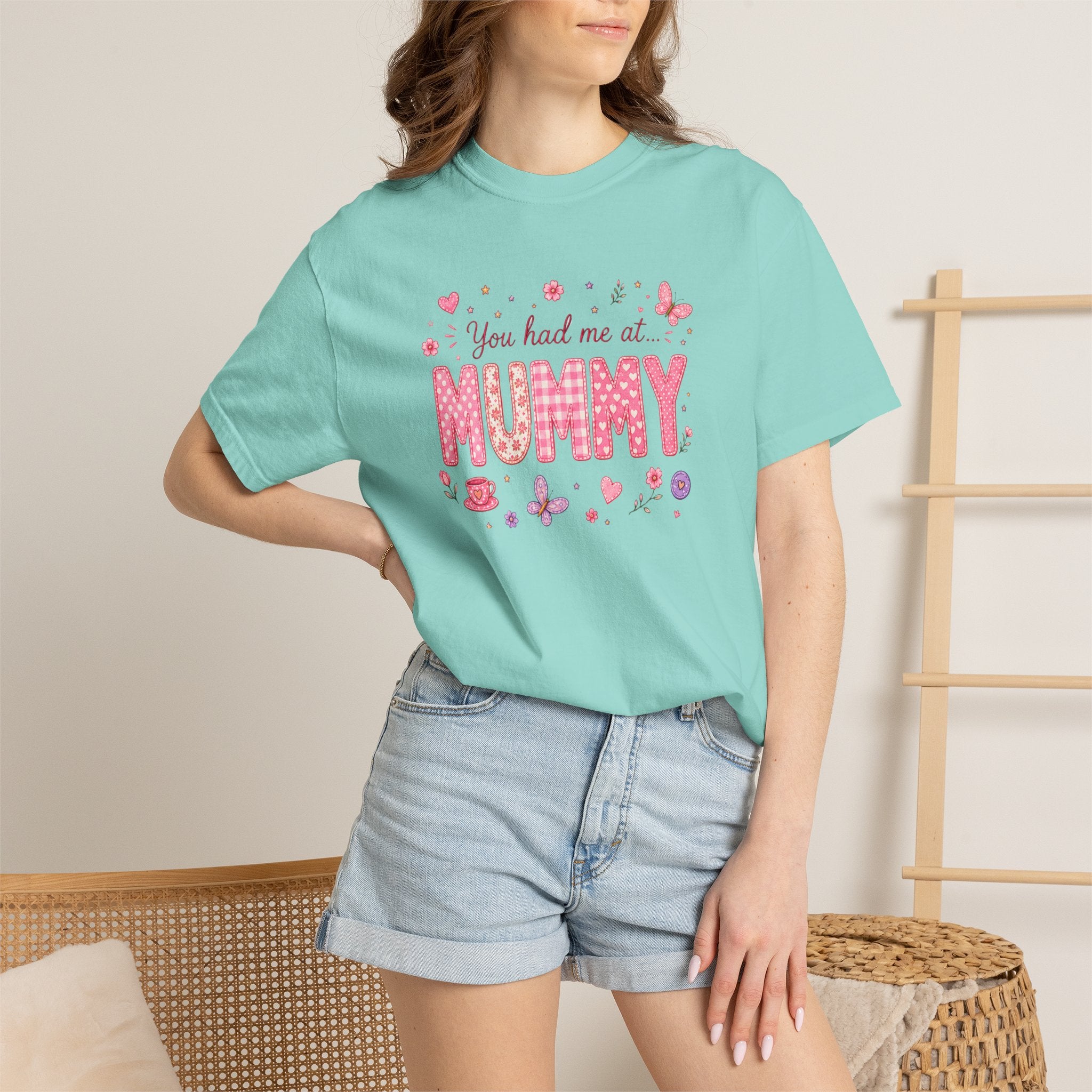 You Had Me at Mummy T-Shirt — Cute Pink Mother's Day Tee for New Mums