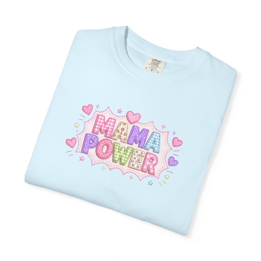 Mama Power T-Shirt — Cute Pastel Mom Pride Graphic Tee