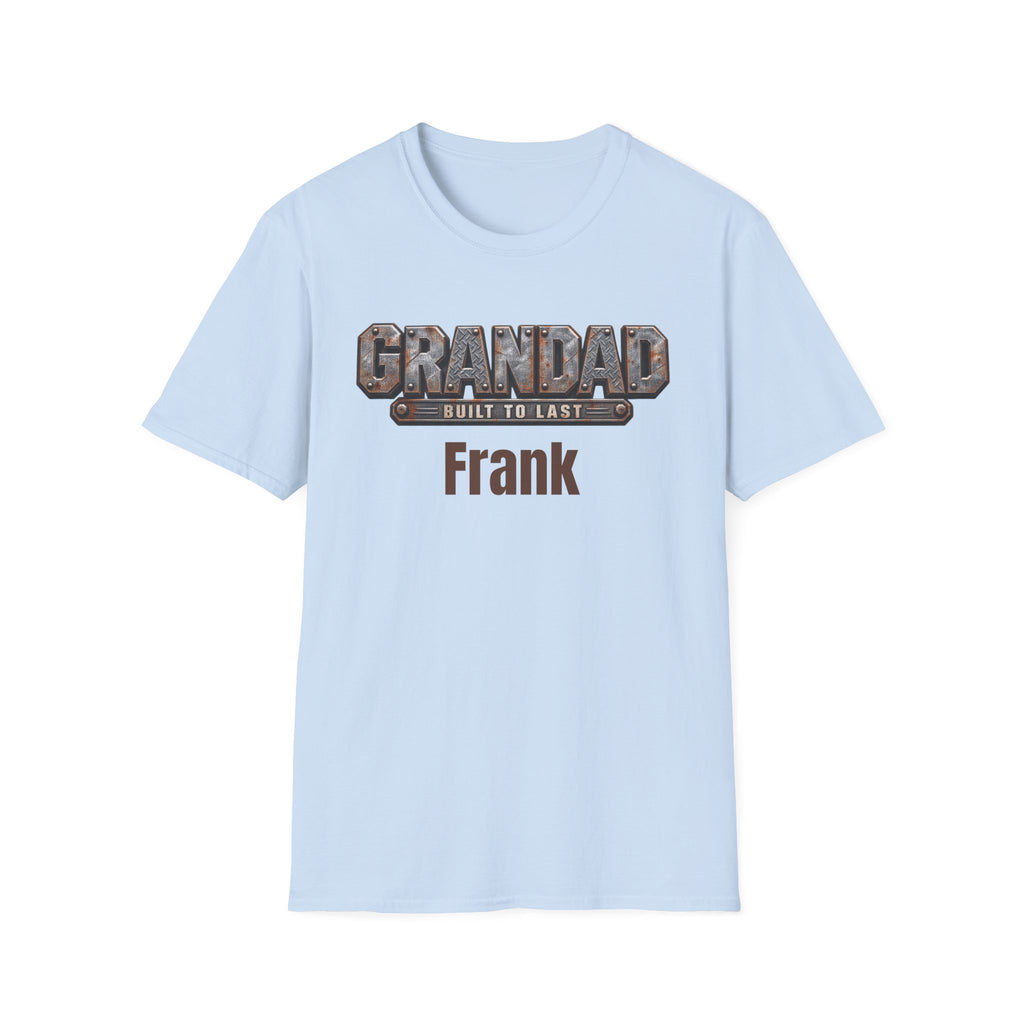 Grandad "Built to Last" T-Shirt — Personalise