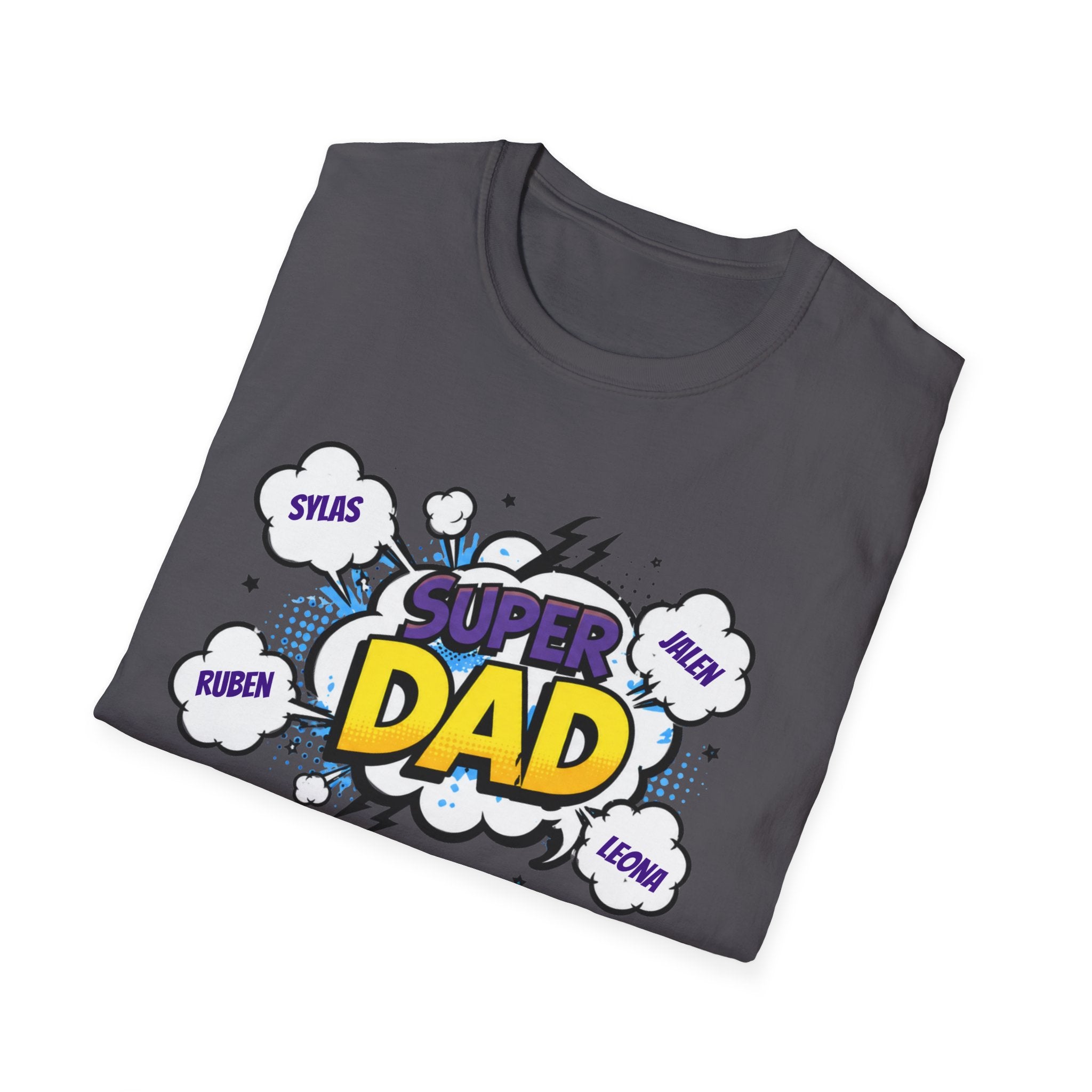 Super Dad Comic Graphic T-Shirt — Father’s Day Gift Tee