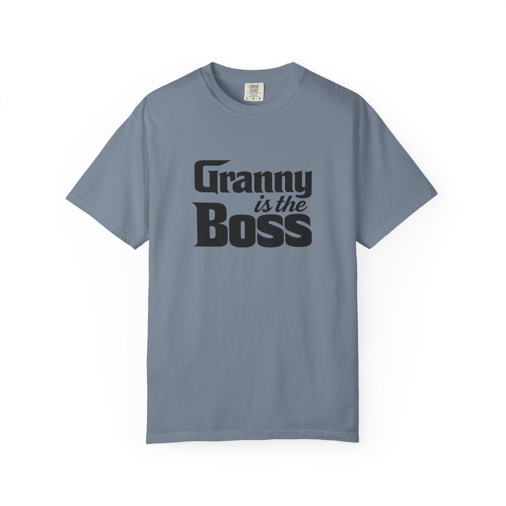 Granny Is the Boss T-Shirt – Funny Grandma Gift, Mother’s Day & Birthday Tee