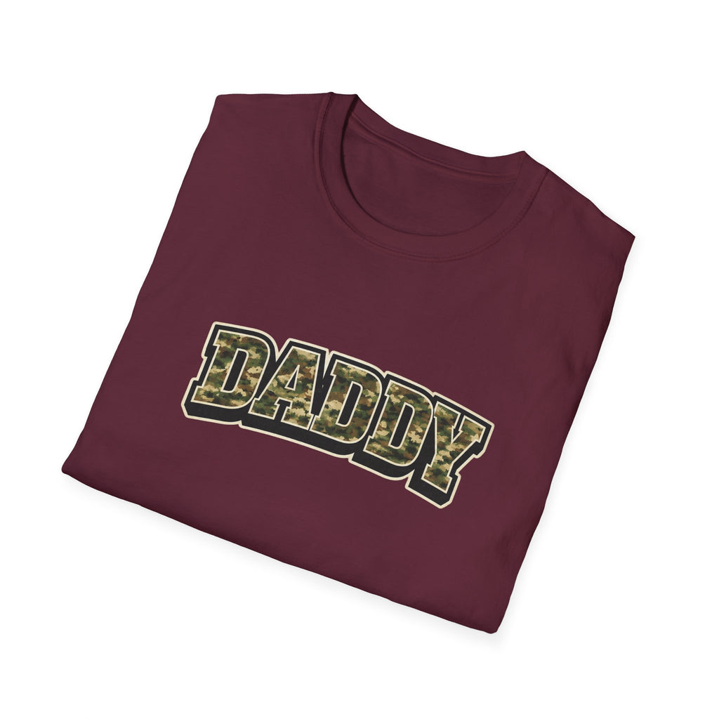 Daddy Camo T-Shirt — Military Camouflage Dad Tee for Father’s Day