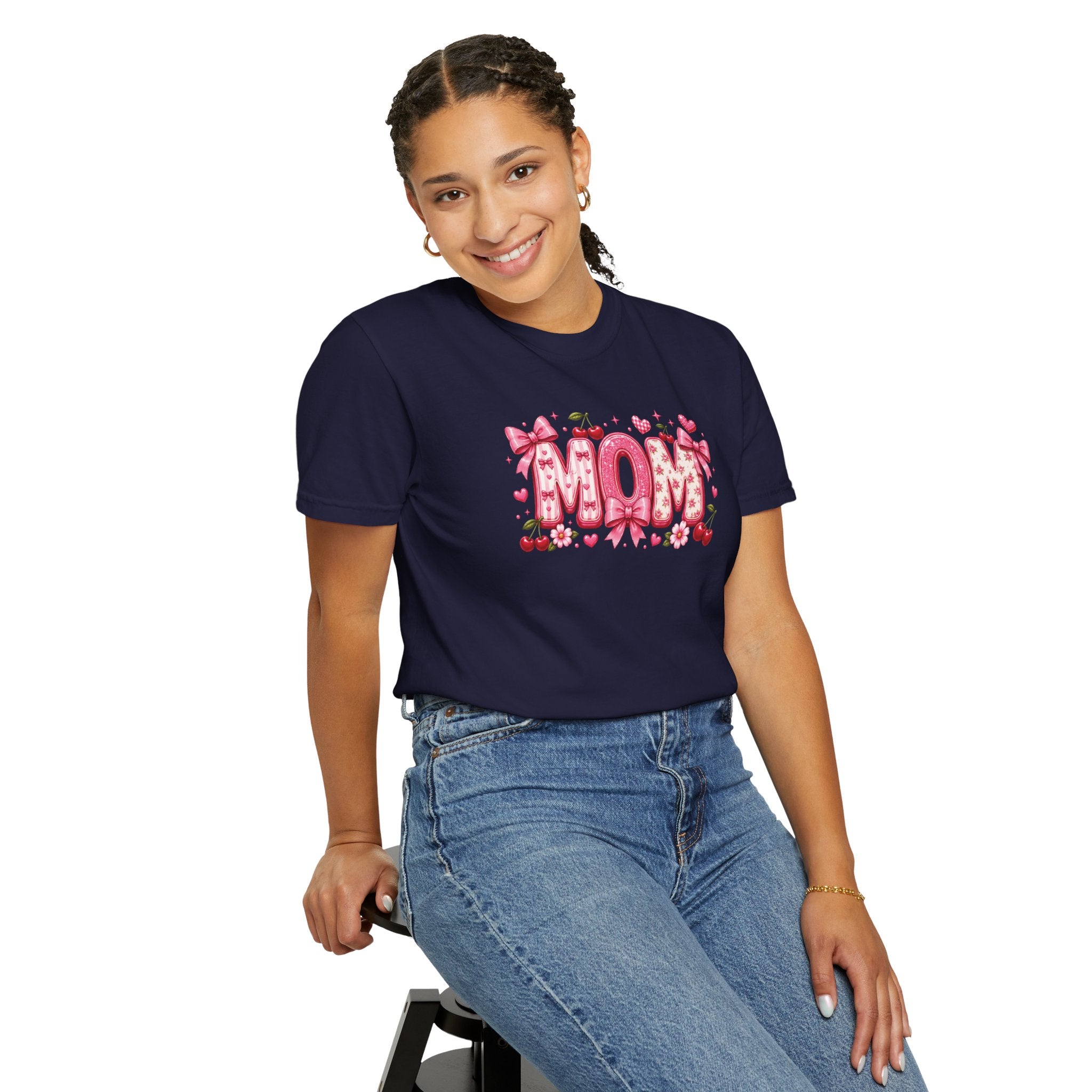 MOM Floral Heart T-Shirt