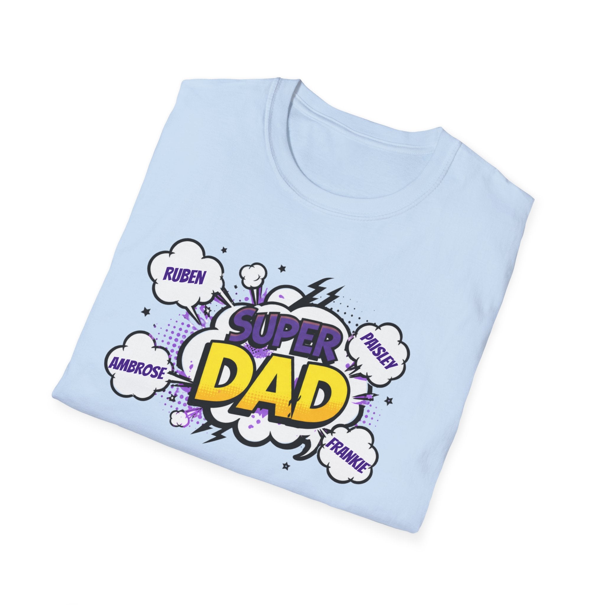 Super Dad Comic T-Shirt — Father's Day Gift Tee