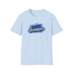 Super Grandad Scotland Flag/Scottish themed T-Shirt — Retro Comic Gift for Grandpa, Father’s Day & Birthday