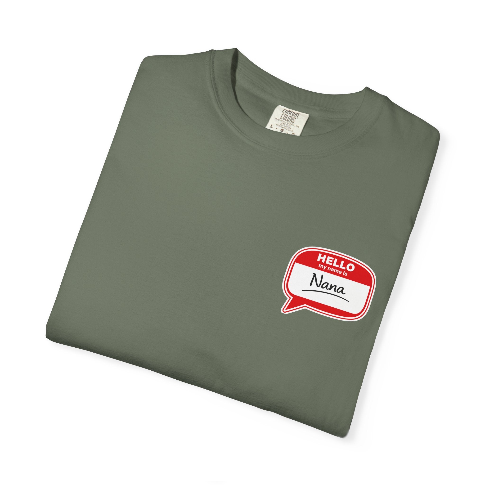 Nana Name Badge T-Shirt