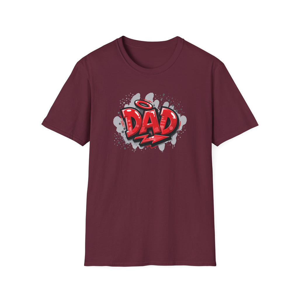 Dad Red Graffiti T-Shirt