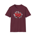 Dad Red Graffiti T-Shirt