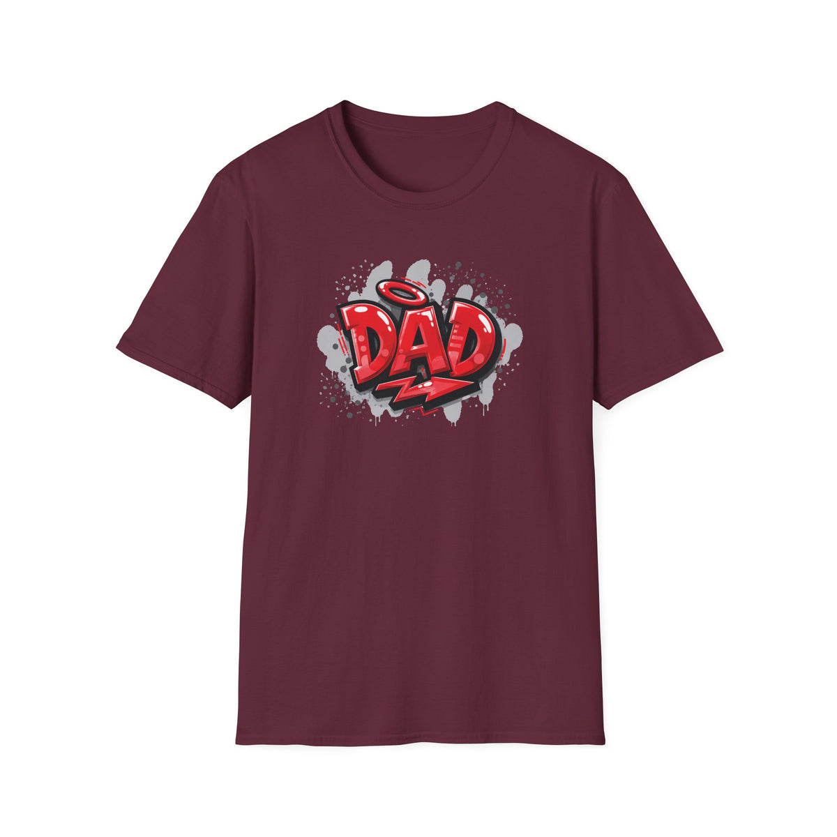 Dad Red Graffiti T-Shirt