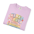 Nana's Club T-Shirt — Cute Floral Grandma Rules Tee