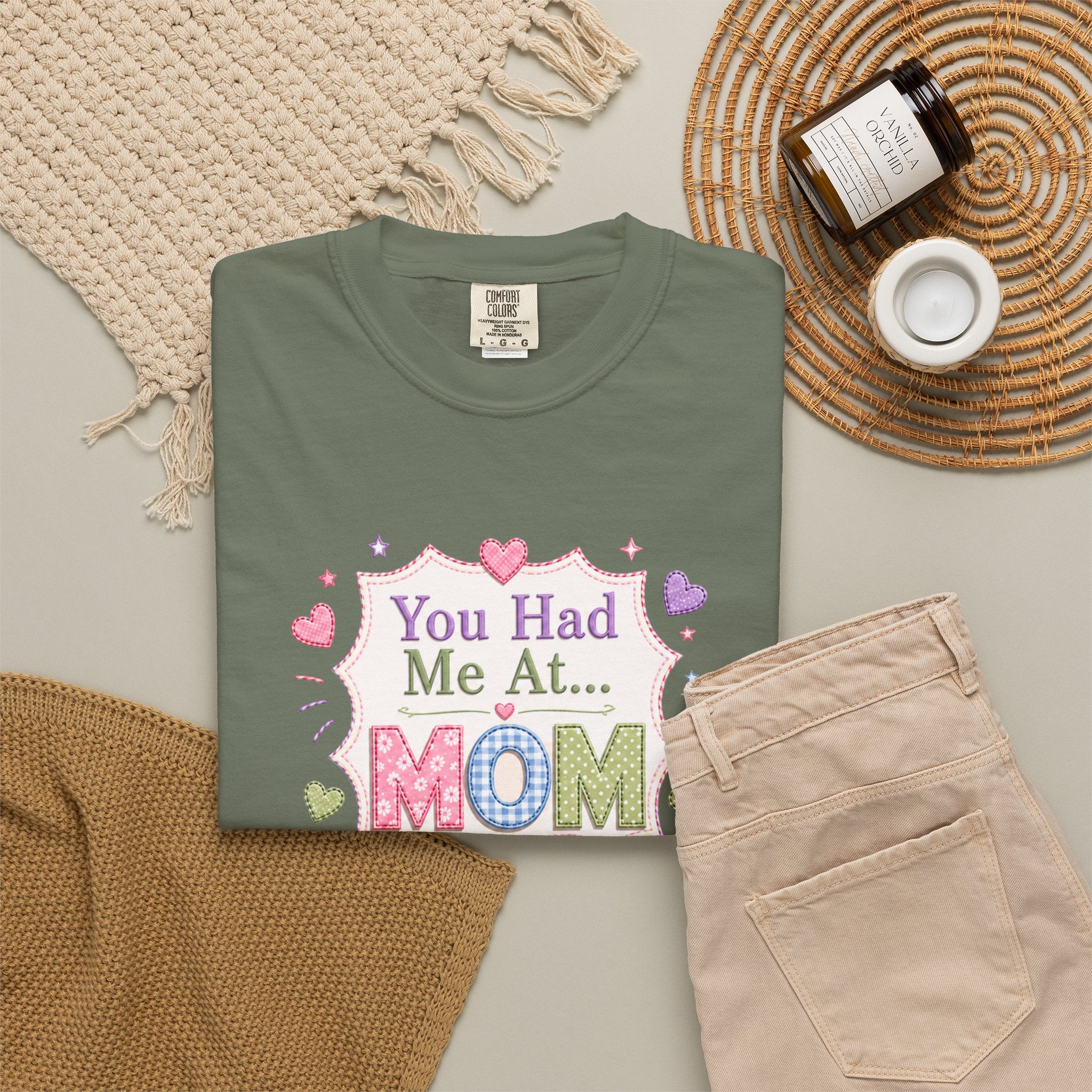 You Had Me at... MOM T-Shirt – Cute Pastel Mother's Day Tee