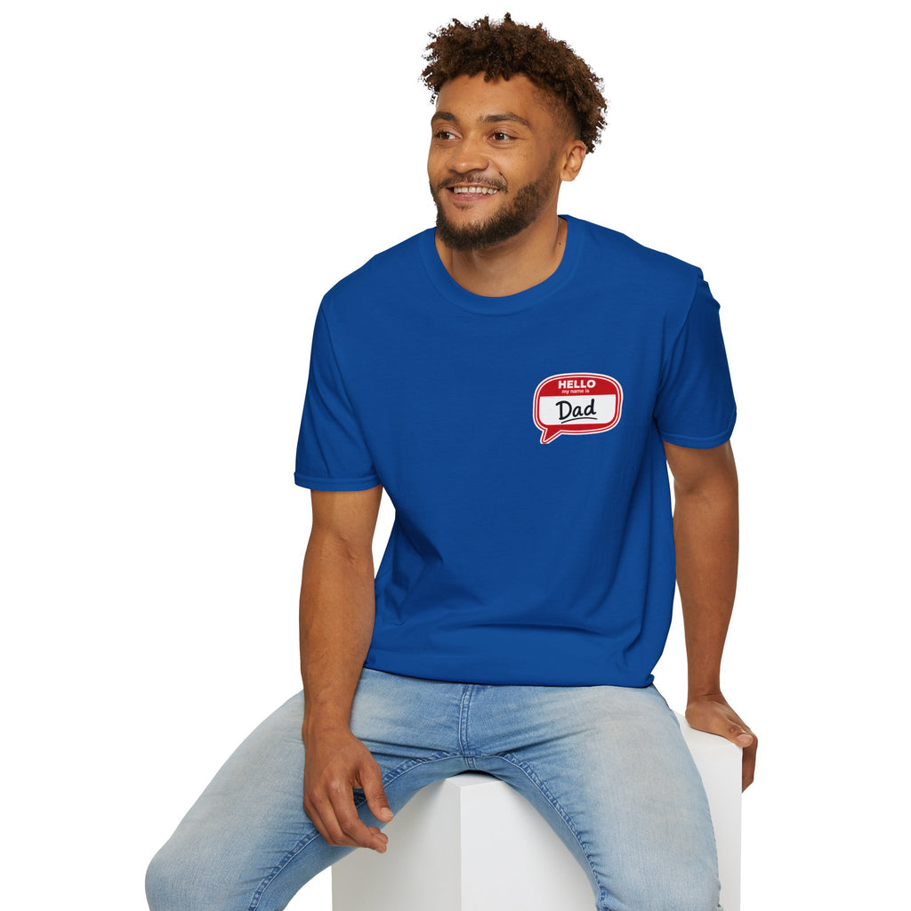 Hello Dad Speech Bubble T-Shirt — Father's Day Gift Tee