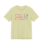 Nana Baby Blocks Tee — Personalized Grandmother Name Shirt