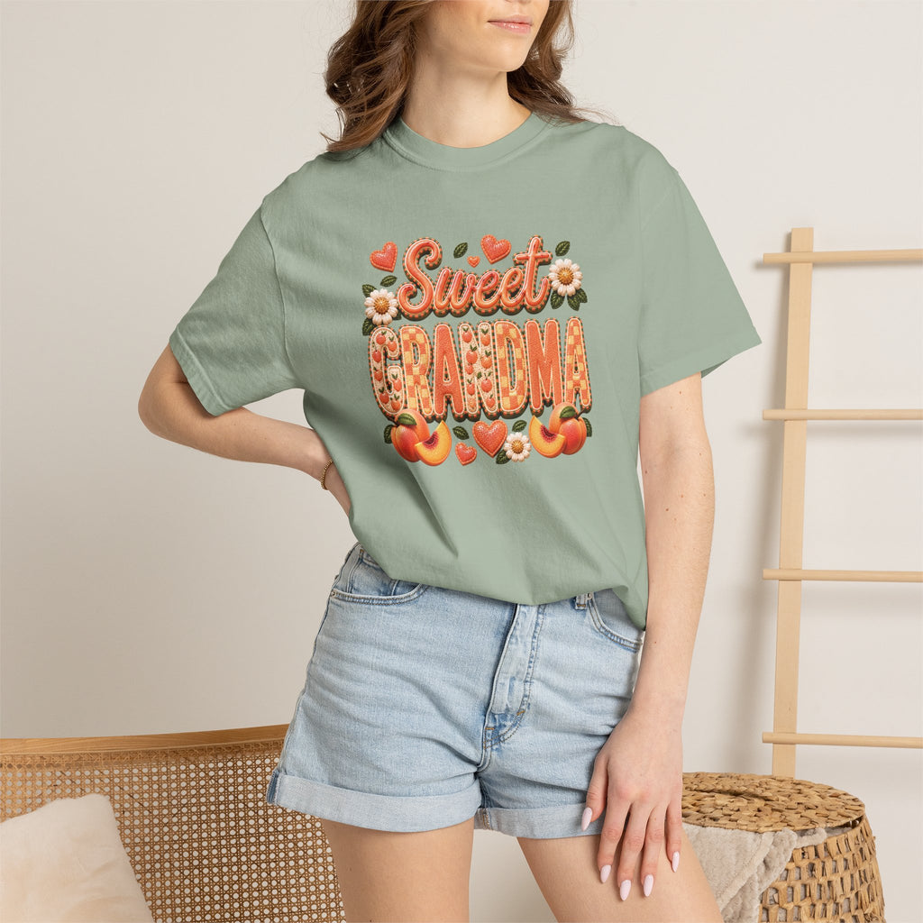 Sweet GRANDMA Peach Tee
