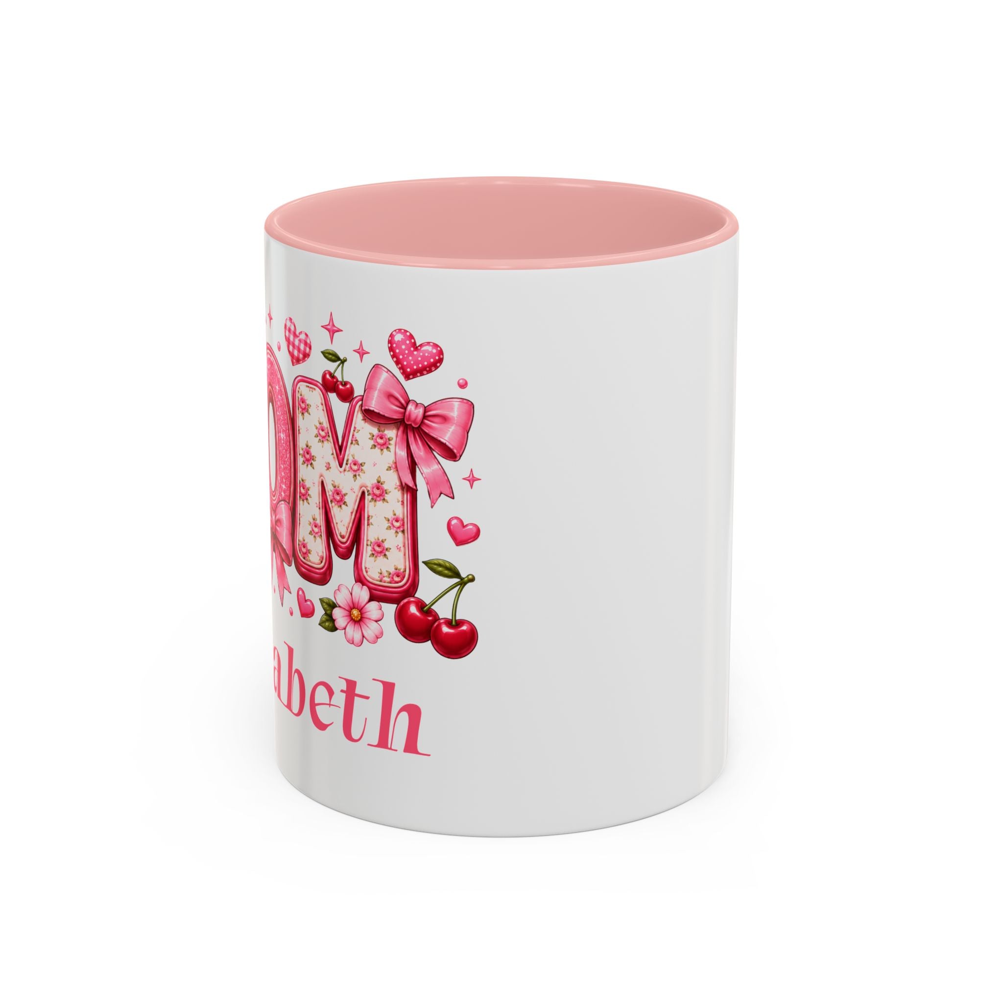 "MOM" Floral Blossom Mug — Personalise