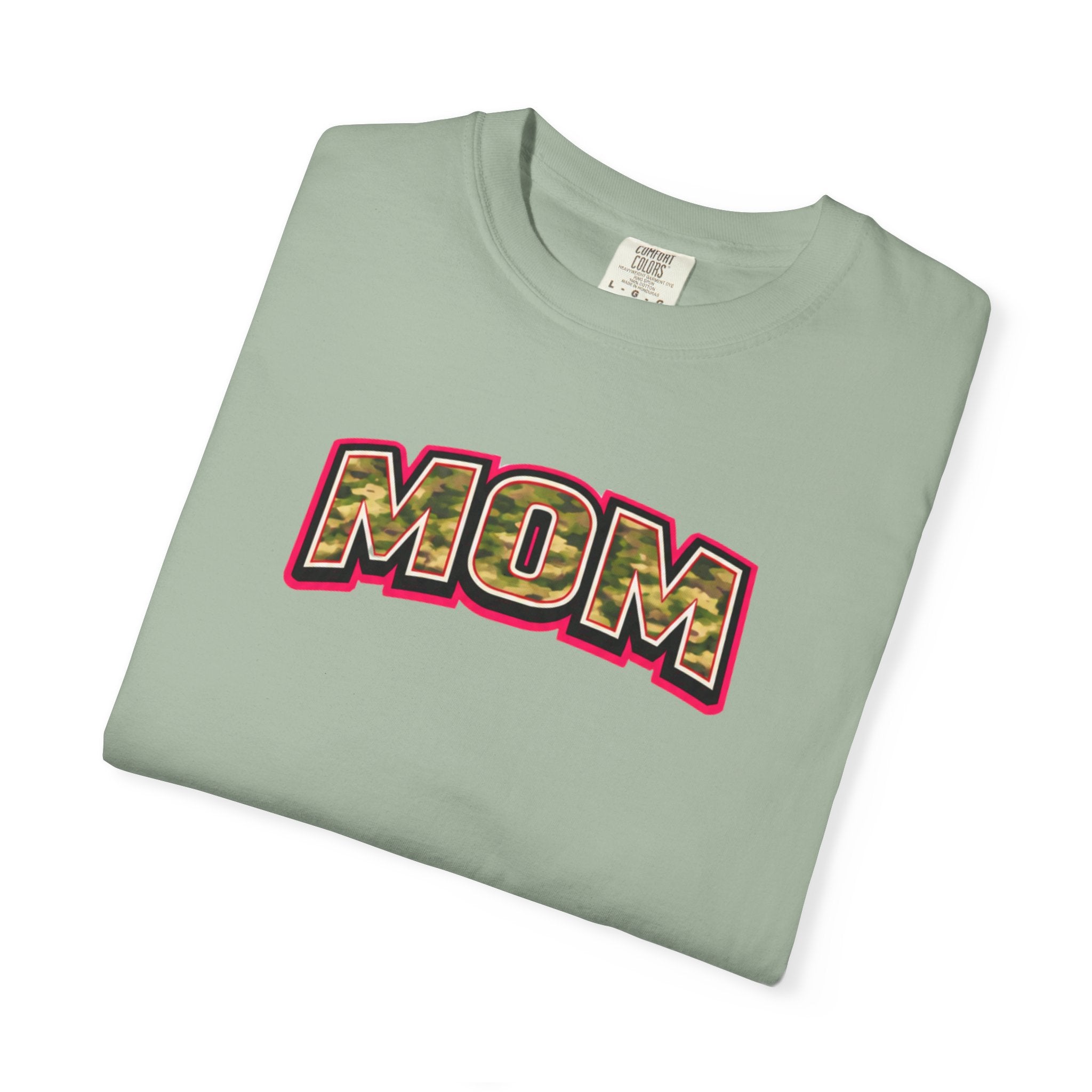 MOM Camo Patch Graphic T-Shirt