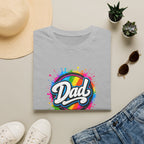 Dad Rainbow Graphic T-Shirt