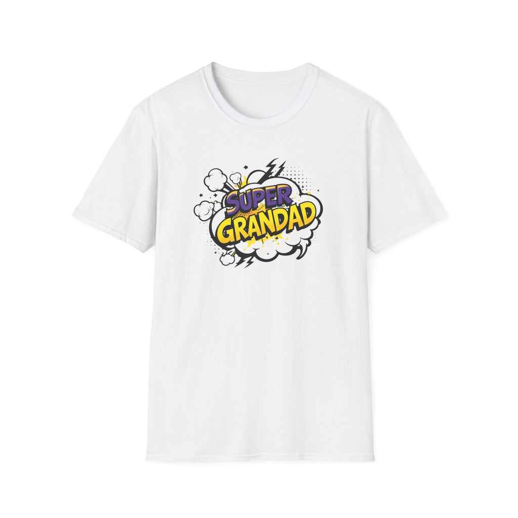 Super Grandad Comic-Style T-Shirt