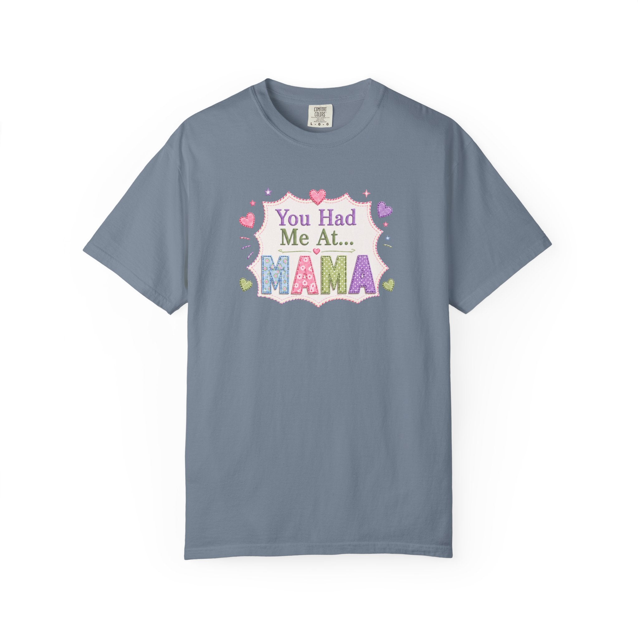 You Had Me At Mama T-Shirt — Cute Pastel Mom Graphic Tee for Mother's Day