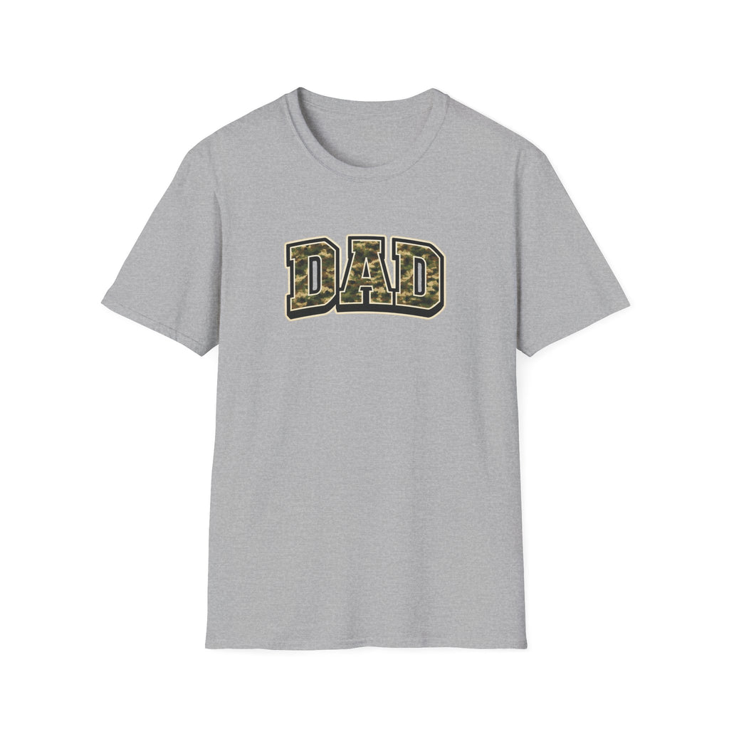 Dad Camo T‑Shirt — Military Camouflage 'DAD' Father's Day Tee