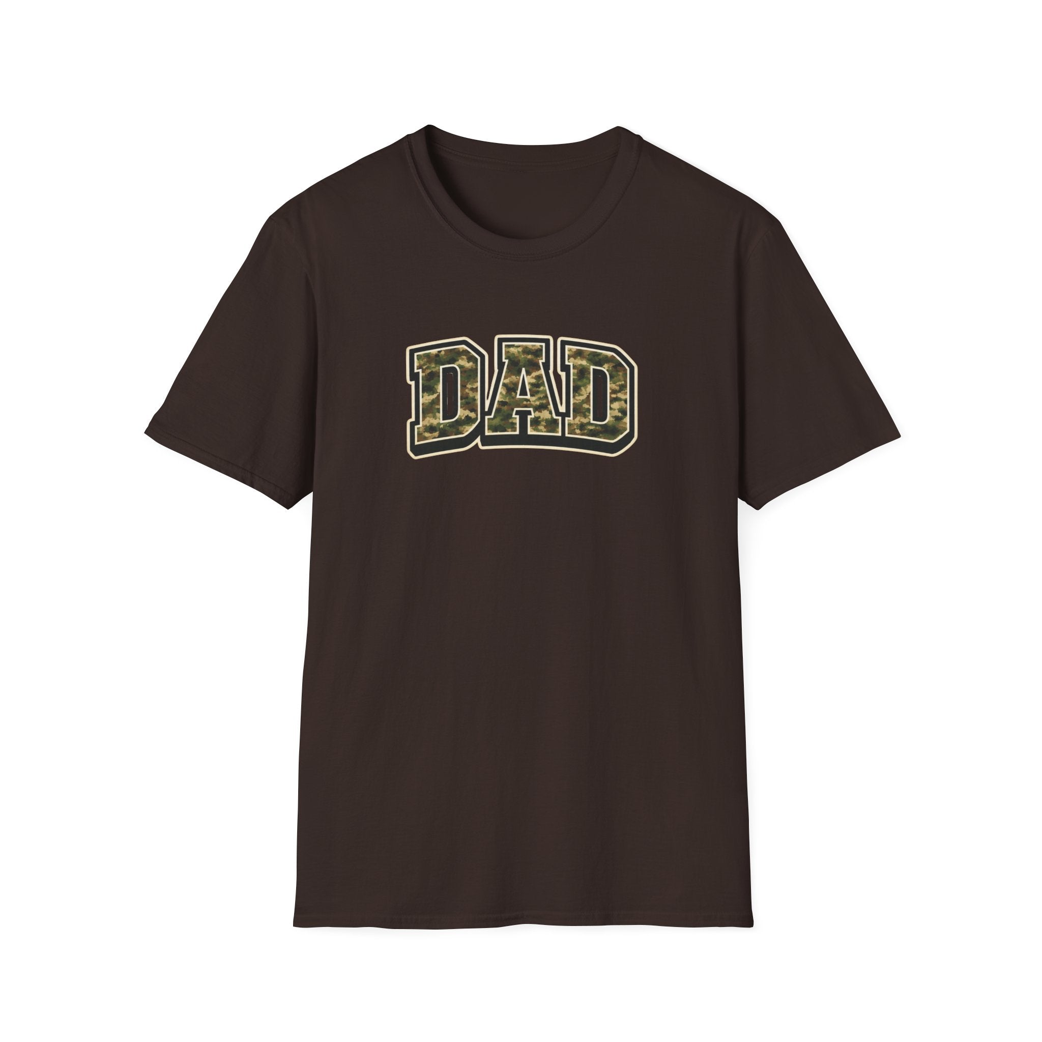 Dad Camo T‑Shirt — Military Camouflage 'DAD' Father's Day Tee