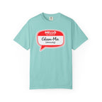 Glam-Ma Name Tag T-Shirt — "Hello My Name Is Glam-Ma (Obviously)" Graphic Tee