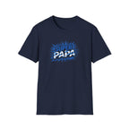 Super Papa Scotland Flag/Scottish themed T-Shirt – Comic Style Father’s Day Gift