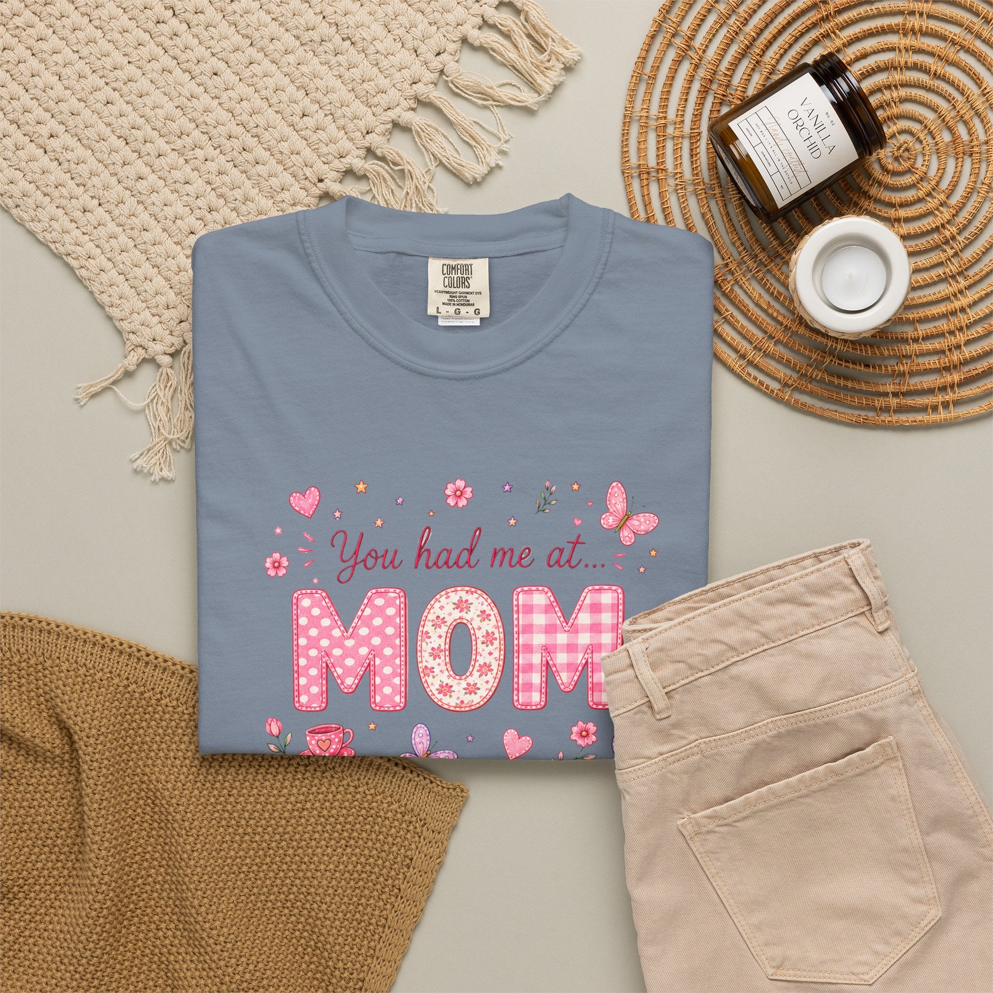 You Had Me at MOM Floral T-Shirt