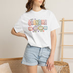Grandma Belongs To Cute Pastel Family Names T-Shirt