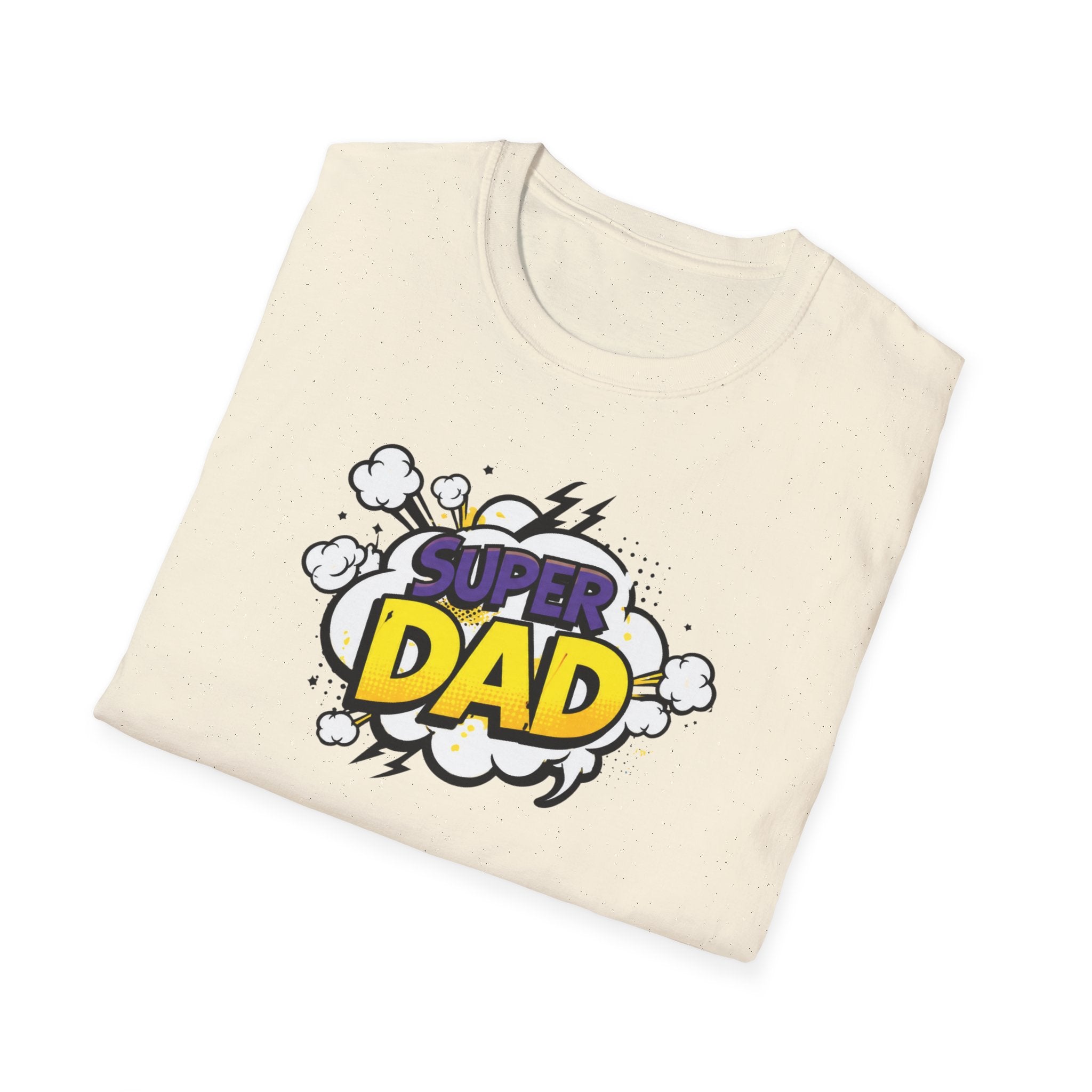 Super Dad T-Shirt — Comic Pop Art Father’s Day Gift