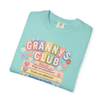 Granny's Club T‑Shirt – Cute Pastel 'Granny's Club' Rules Graphic Tee for Grandmothers