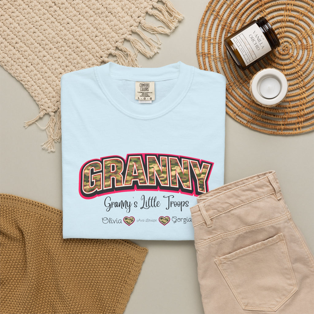 Granny Graphic T-Shirt — 'Granny & Little Trump' Retro Family Tee