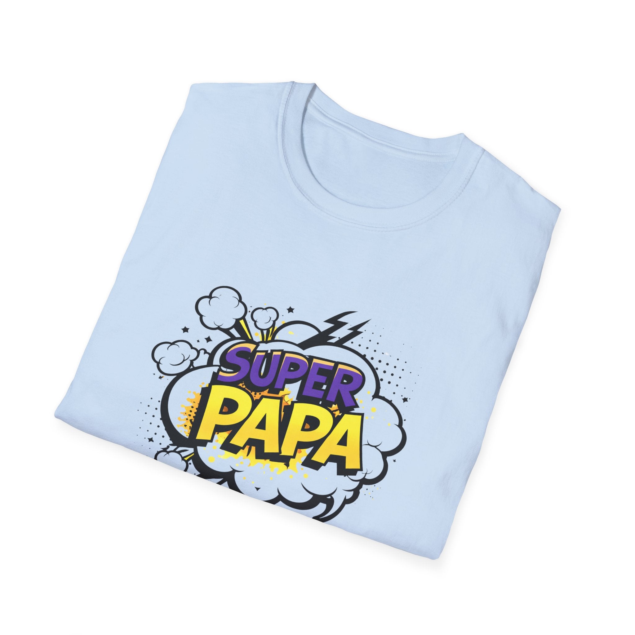 Super Papa T-Shirt — Comic Book Style Father’s Day Tee