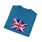 British Flag Watercolor T-Shirt – "Made in the UK" Pride Tee
