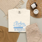 Baby Boy In Progress T-Shirt — Pregnancy Announcement Tee
