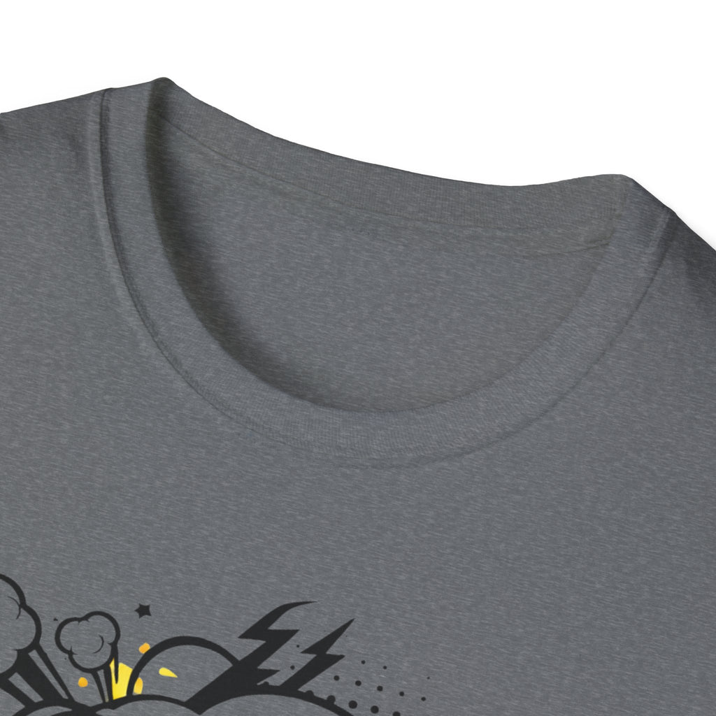 T-Shirt — "Super Grandpa" Comic-Style Graphic | Funny Father's Day Gift