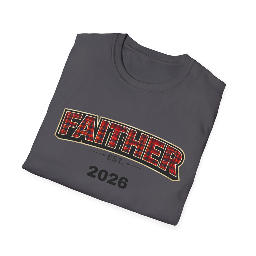 FAITHER Tartan Est- Personalised T-Shirt