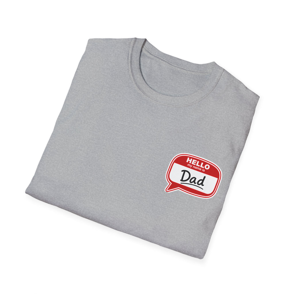 Hello Dad Speech Bubble T-Shirt — Father's Day Gift Tee