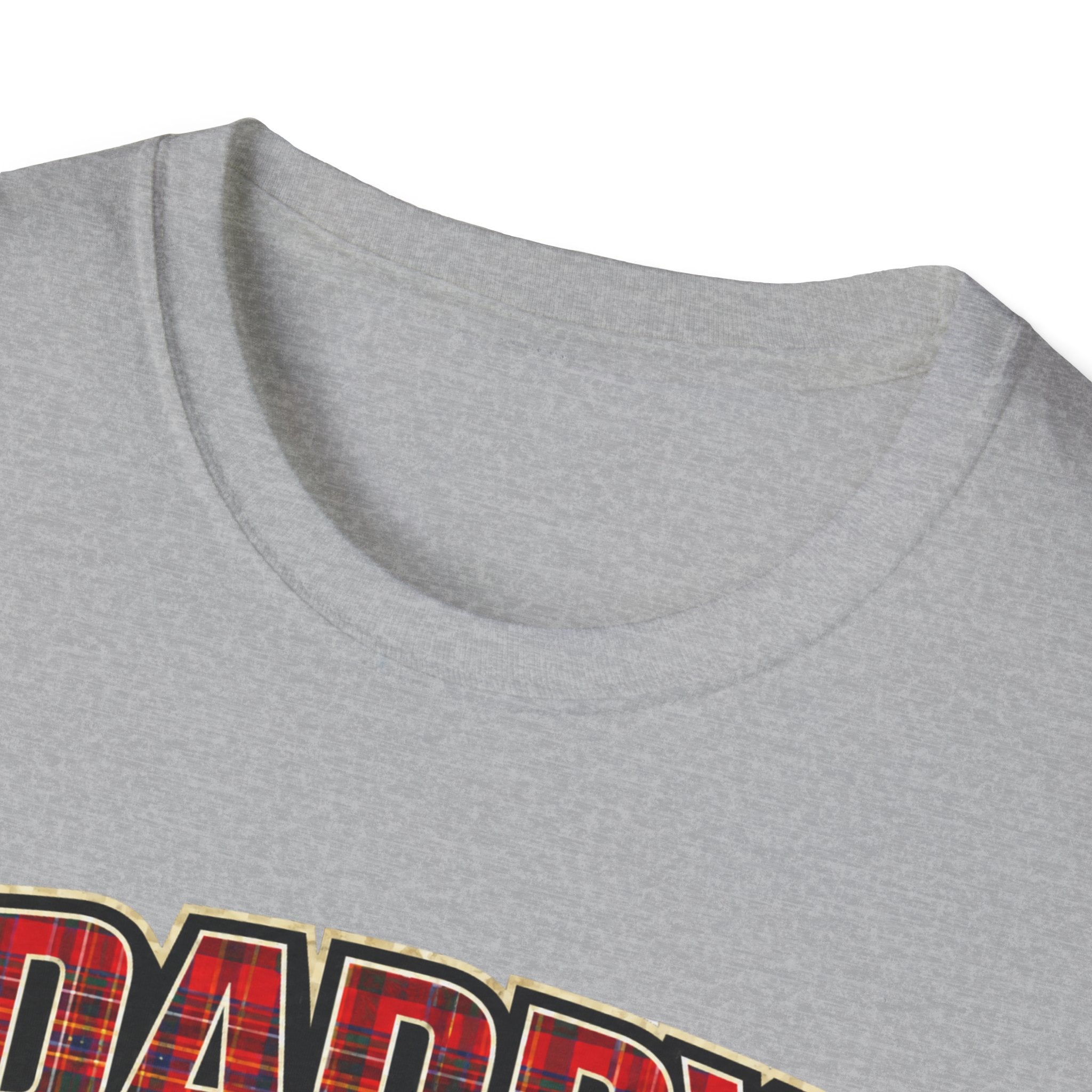 Daddy Plaid Father’s Day T-Shirt — 'Daddy Loves You More Than Coffee' Graphic Tee