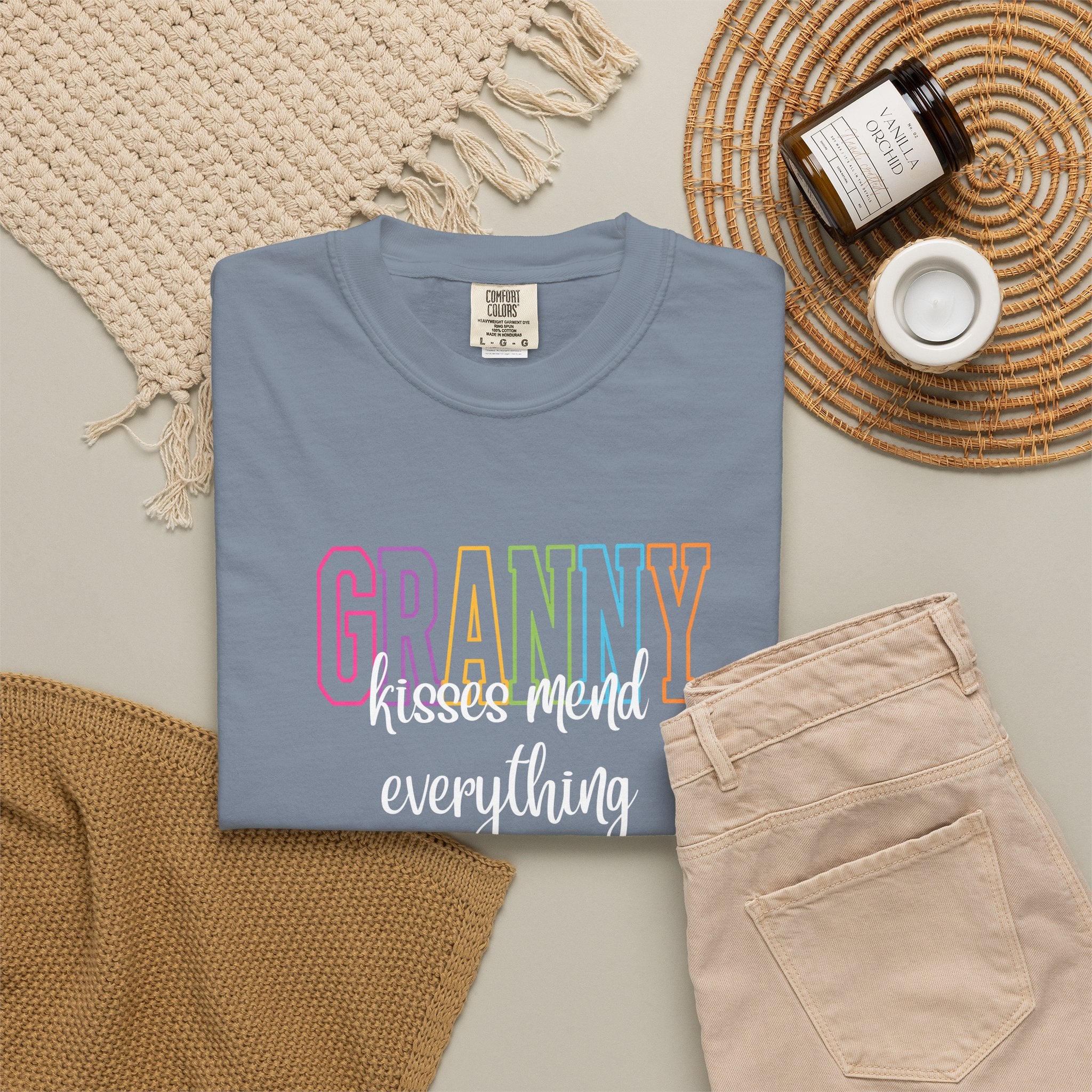 Granny Pastel Rainbow T-Shirt