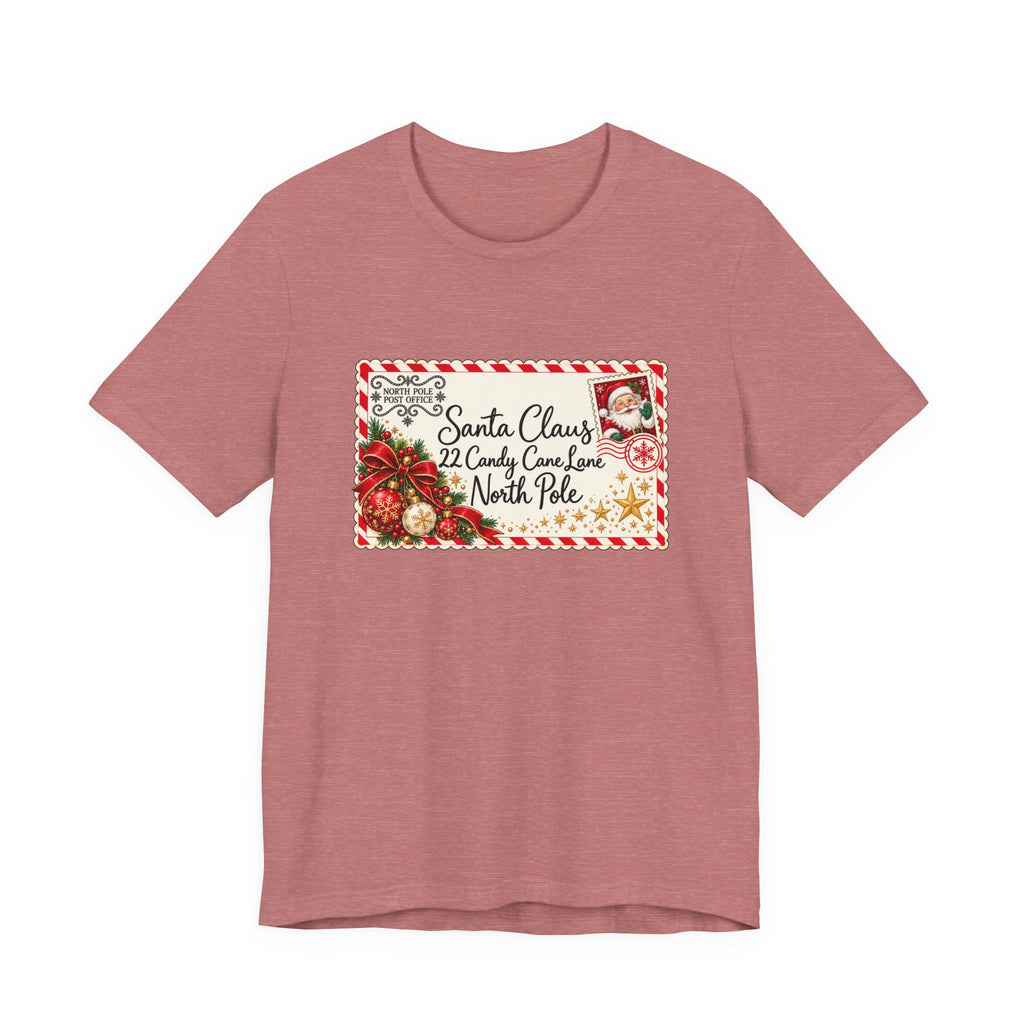 Santa Claus Letter Christmas T-Shirt