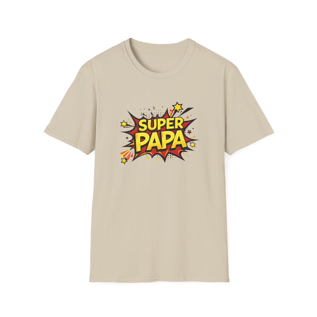 Super Papa Comic Graphic T-Shirt — Father’s Day Gift Tee