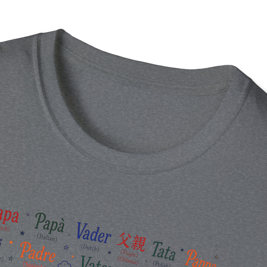 Papa Word Cloud T-Shirt — 'You had me at PAPA' Father's Day Gift