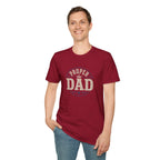 Proper Dad T-Shirt – Vintage Crown Father's Day Tee for Proud Dads