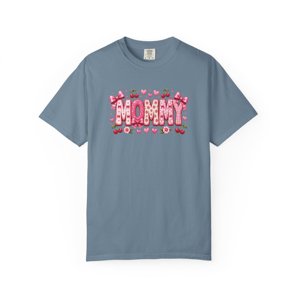 MOMMY Floral Heart T-Shirt