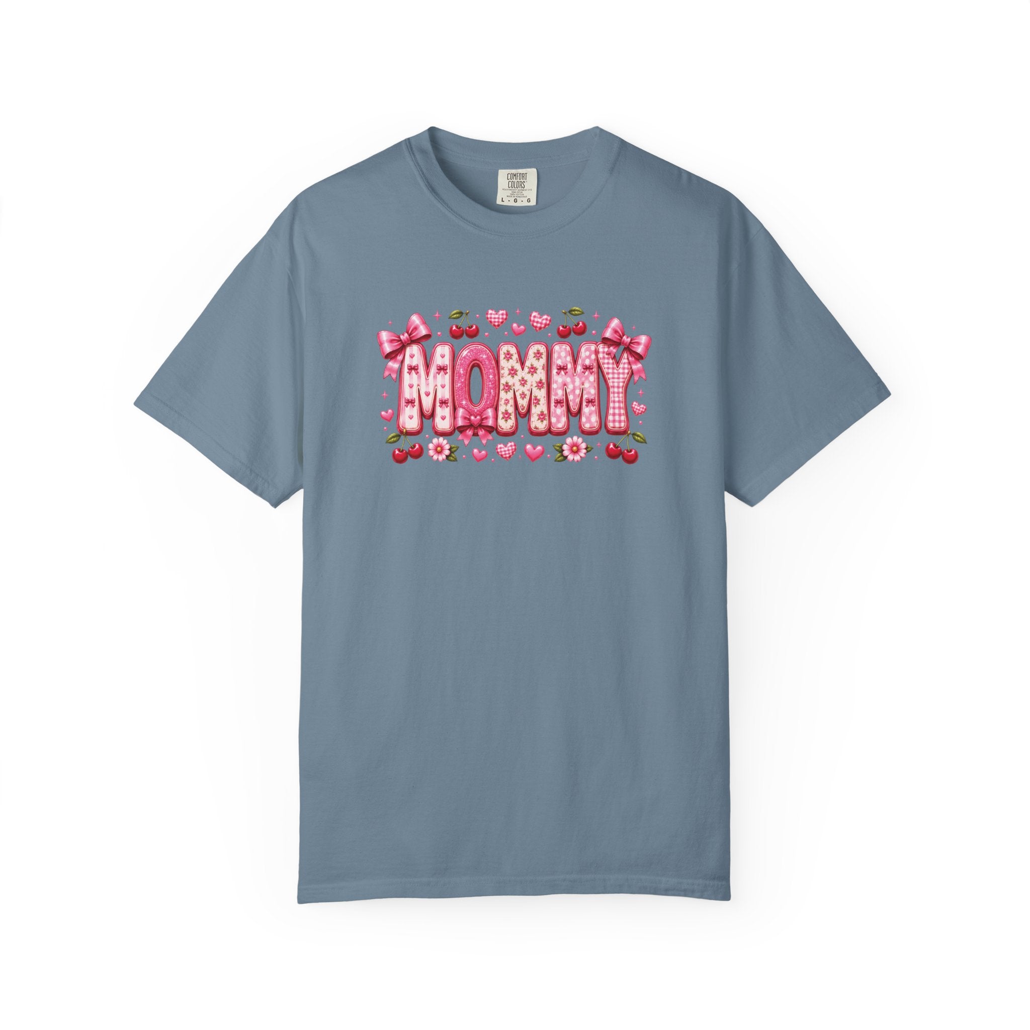 MOMMY Floral Heart T-Shirt