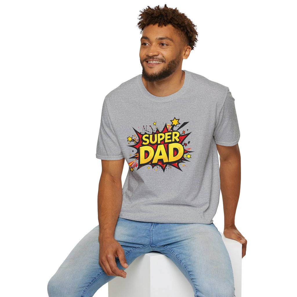 Super Dad Comic Book T-Shirt — Father’s Day Gift Tee