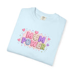Mum Power T-Shirt — Cute Pink Heart Mothers Day Tee
